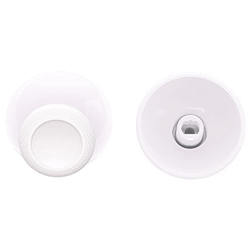 eXtremeRate Replacement Controller Joystick for Xbox One - 4 PCS White Thumbsticks Analog Thumb Sticks Accessories Parts for Xbox Series X/S, Xbox One S/X, Elite Controller with Repair Kit Screwdriver - color: White