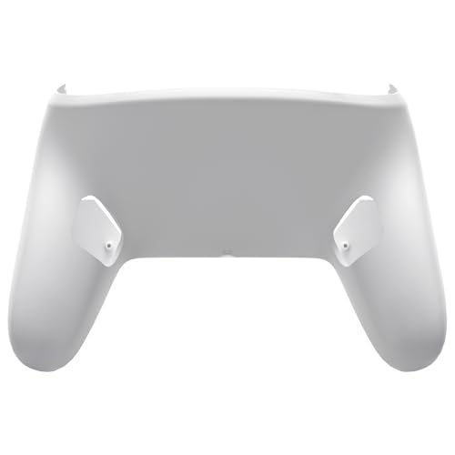 eXtremeRate Bottom Shell for Nintendo Switch 2 Pro, White | Custom DIY Rear Back Plate Housing Replacement Cover Case for Nintendo Switch 2 Pro Controller - color: White
