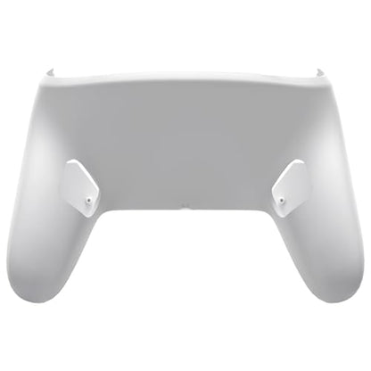 eXtremeRate Bottom Shell for Nintendo Switch 2 Pro, White | Custom DIY Rear Back Plate Housing Replacement Cover Case for Nintendo Switch 2 Pro Controller - color: White