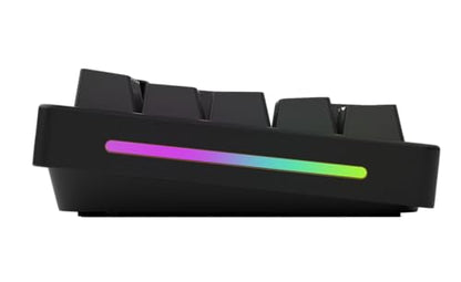 GLORIOUS GMMK Macro Pad - Black Mechanical Numpad - 10 Key USB Keypad - Hotswap, Programmable Volume Knob, RGB Backlit, Wired & Wireless Bluetooth- Gaming Keyboard Number Pad - color: Black Slate