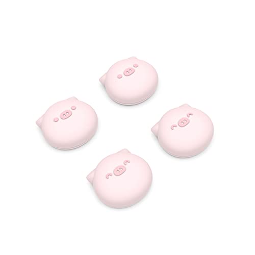 PlayVital Thumb Grip Caps for Xbox Series S/X, Xbox One, Elite Series 2 Controller, Cute Joystick Caps for ps5/EDGE/ps4, Thumbstick Cover for Switch 2 Pro/Switch Pro Controller - Chubby Piggy - color: Chubby Piggy