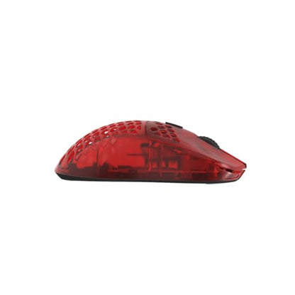 G-Wolves HTX ACE Wireless Gaming Mouse (Honeycomb, Ruby Red) - color: Ruby Red, style: Honeycomb