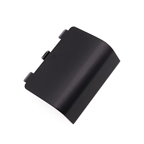 Back Battery Lid Door Pack Shell Cover Replacement Repair for Xbox Series X S Controller Protective Case (Black) - color: black