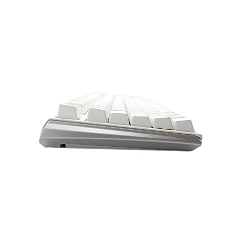 Ducky One 3 Mechanical Gaming Keyboard, Cherry MX Red, RGB, Pure White | Mechanical gaming keyboard with hot-swappable switches, RGB backlight - color: Cherry MX Red