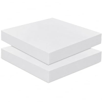 Frienda 2 Pack 3" x 16" x 16"Upholstery High Density Foam Cushion Replacement Square Cut to Size Foam Couch for Chair Couches Padding Shipping Packing DIY Cosplay Projects(White) - color: White, size: 3" X 16" X 16", style: Square