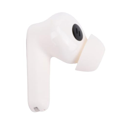 Gaming Earbuds with Noise Cancelling Mic 2.4GHz Dual Mode for PC and Mobile Gaming (White) - color: White
