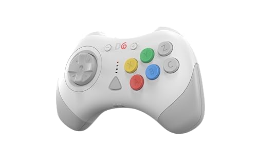 Retro Fighters D6 Dreamcast Wireless Controller for Switch/PC/Dreamcast, White - color: White