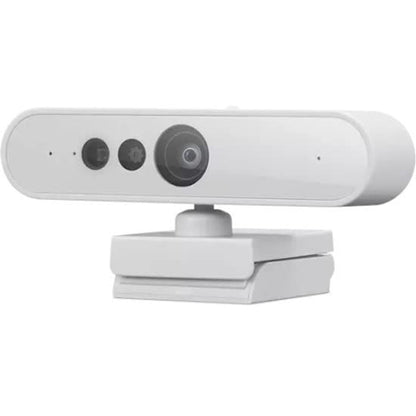 Lenovo HD 1080p Webcam (510 FHD) - Monitor Camera with 4X Digital Zoom, 95° Wide Angle, 360° Rotation Pan & Tilt - Desktop Cam with Dual Microphones & Windows Hello for Livestreaming & Conferences