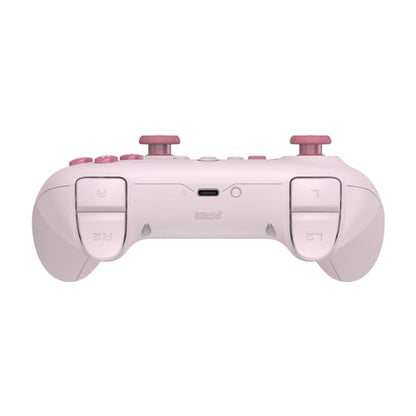8Bitdo Ultimate C Bluetooth Controller for Switch with 6-axis Motion Control and Rumble Vibration (Pink) - color: Pink, style: Controller