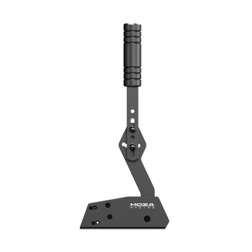 MOZA HBP Handbrake With 16 Bit High Precision Position Sensor,Dual Mode and Multi-Angle Adjustable Racing Handbrake Simulator, Connection To PC Wheelbase Directly