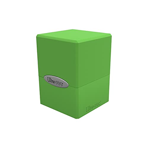 Ultra Pro - Satin Cube Deck Box - Lime Green - color: Lime Green