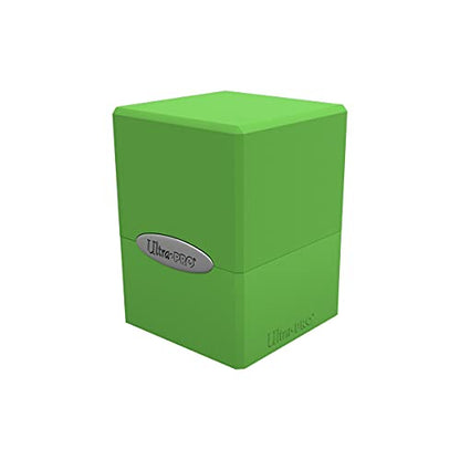 Ultra Pro - Satin Cube Deck Box - Lime Green - color: Lime Green