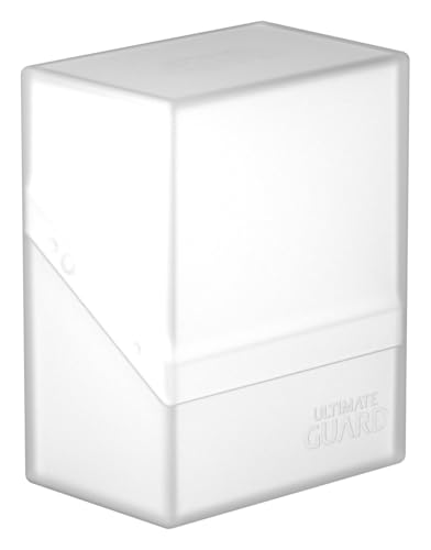 Ultimate Guard Boulder 60+ Classic, Deck Case for 60 Double-Sleeved TCG Cards, Frosted, Secure & Durable Storage for Trading Card Games, Soft-Touch Finish - color: Frosted, size: 60+