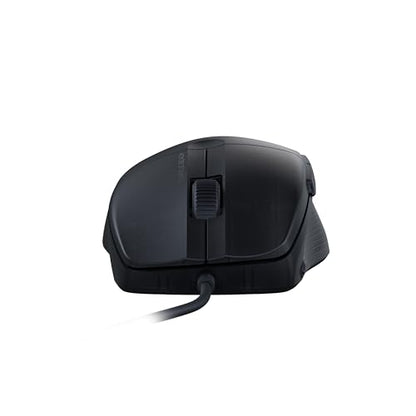 Turtle Beach Pure SEL Wired RGB Gaming Mouse for PC | Ultra-Lightweight, 8K DPI Optical Sensor, Mechanical Switches, Pretension System, Pure PTFE Glides, AIMO RGB Lighting, Black - color: Black
