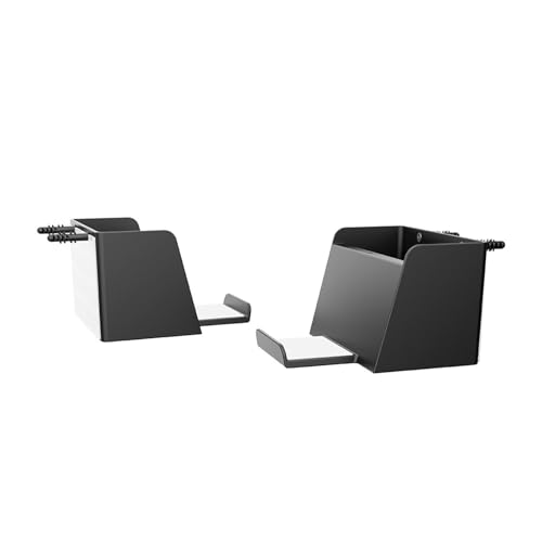 2 Set Wall Mounted Gaming Controller Headphone Stand Organizers Display Holder Bracket Controller Stand