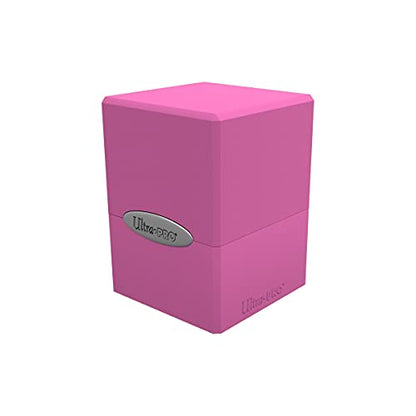 Ultra Pro - Satin Cube Deck Box - Hot Pink - color: Hot Pink
