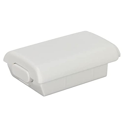 CHICIRIS 360 Wireless Controller Battery Cover Durable Replacement Shell Case for Game Enthusiasts for 360 ABS (White) - color: White