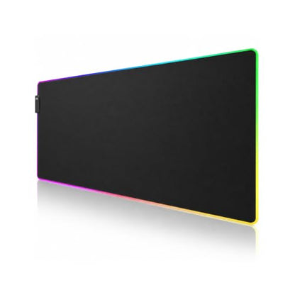 Large RGB Gaming Mouse pad | Extended LED Desk Pad with 13 Lighting Modes, Waterproof, Non-slip, 31.5 inch x 11.8 inch - size: 31.5L x 11.8W inches