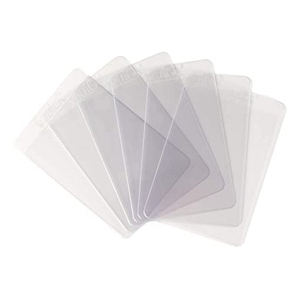Vault X Semi-Rigid Trading Card Holders (50 Pack), Hard Sleeves for Trading Card Grading Submissions, Card Protectors - size: 50 Pack