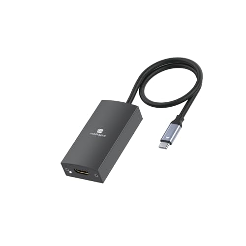 4K60 HDMI to USB-C Capture Dongle with Scaler, Stream up to 4K60, HDMI 2.0, HDR, Ultra Low Latency, for Gaming Xbox, PS5, PC, USB3.1, No Driver Required, for OBS, TAA Compliant