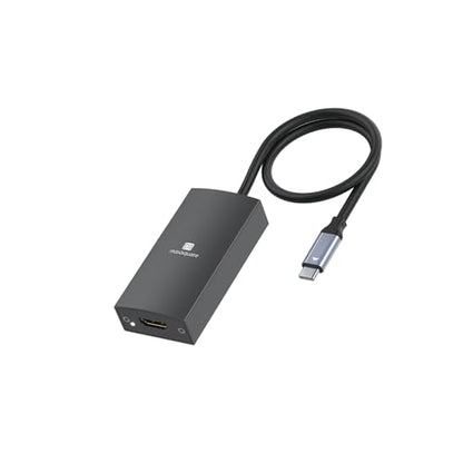 4K60 HDMI to USB-C Capture Dongle with Scaler, Stream up to 4K60, HDMI 2.0, HDR, Ultra Low Latency, for Gaming Xbox, PS5, PC, USB3.1, No Driver Required, for OBS, TAA Compliant