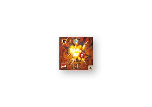 IELLO: Infernal Wagon - Quick Party Game, Complete Pre-Established Objectives to Prove Your Team Skill, Family Game, Ages 7+, 2-5 Players, 7 Minute Play Time
