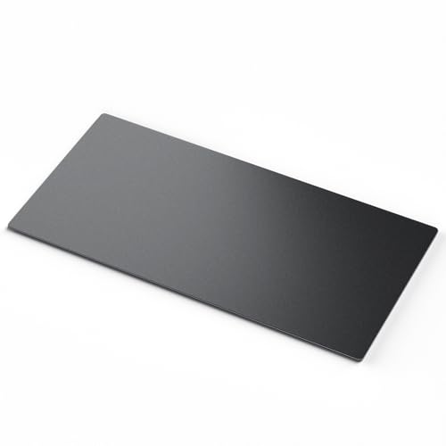 Large Glass Gaming Mouse Pads,Office Desk Pad Protectors,Tempered Glass Smooth Surface Hard Mouse Pads for Office and Home,15.7Inx31.5In Black - color: Black, size: 15.7Lx31.5W