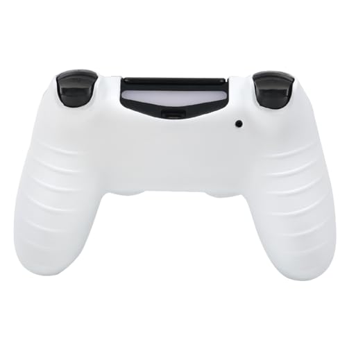 Cat Among Blossoming Branches Design Controller Skin Cover with 2 Thumb Grips Compatible with PS4/Playstation 4 Slim/Pro Controller - color: Cat White Pink