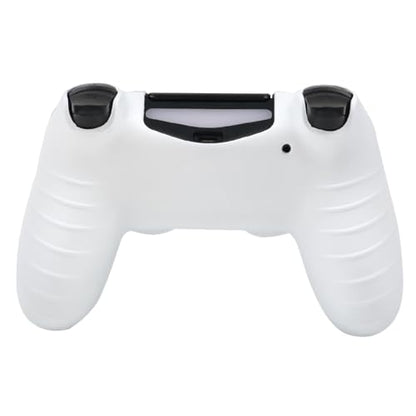 Cat Among Blossoming Branches Design Controller Skin Cover with 2 Thumb Grips Compatible with PS4/Playstation 4 Slim/Pro Controller - color: Cat White Pink
