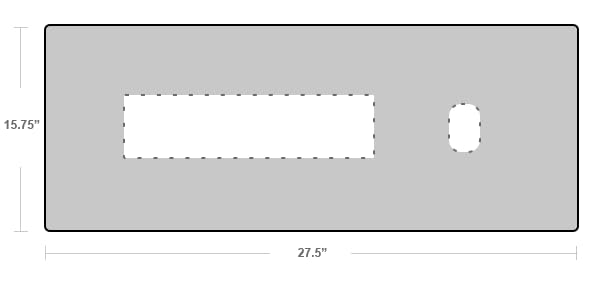 Premium Felt Desk Mat | Large 15.75" x 36" | Multifunctional Desk Pad for Home Office | Light Gray - color: Light Gray, size: 15.75" x 36"