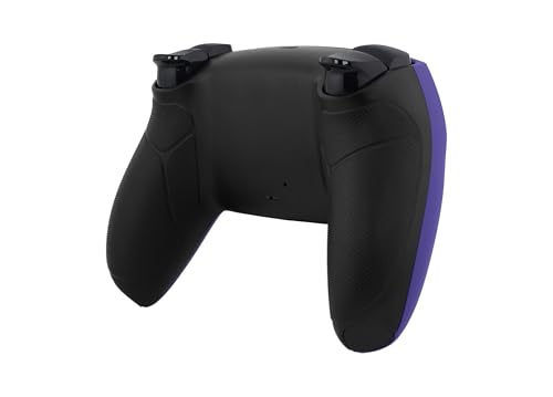 Crazy Controllerz Custom Wireless Controller for PS5 with Z-Touch™ Seamless Soft Touch Front Shell and Z-Grip™ Comfort Zones - Plush Purple - color: PLUSH PURPLE