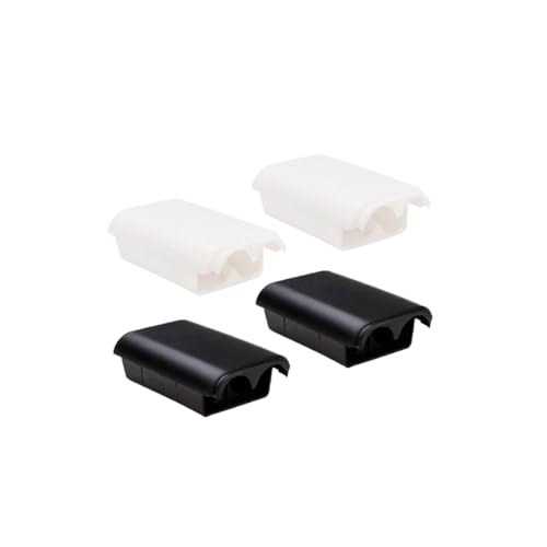 4PCS Battery Pack Cover Shell For Xbox 360 Hand Controller Replacement Battery Cover Case