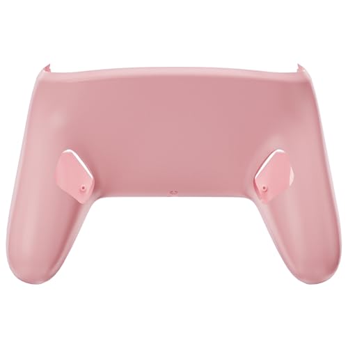 eXtremeRate Bottom Shell for Nintendo Switch 2 Pro, Puffy Pink | Custom DIY Rear Back Plate Housing Replacement Cover Case for Nintendo Switch 2 Pro Controller - color: Puffy Pink