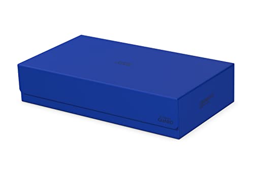Ultimate Guard Omnihive 1000+, Deck Case for 1000 Double-Sleeved TCG Cards + 2 removable Trays, Blue, Magnetic Closure & Microfiber Inner Lining - color: Blue