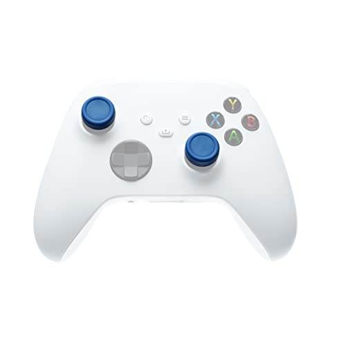 Setex Gecko Grip Thumbstick Grip Covers, PS5, Xbox, Switch, 1 Pair, Blue | Microstructured Analog Stick Anti Slip Thumb Grips, Playstation 5, Switch 2, Xbox Controller, Performance Grip Covers Only - color: Blue, size: 1 Pair