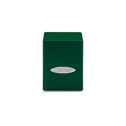 Ultra Pro Deckbox Satin Hi-Gloss Emerald Green - color: Hi-gloss Emerald Green