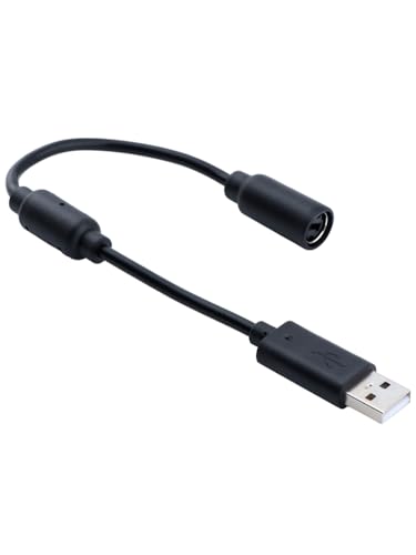 Breakaway Wired Game Controller Stable for Xbox 360, Adapter Controller USB Breakaway Cable, 25cm