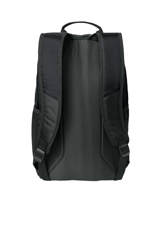 SPORT-TEK Unisex Rec Backpack | Laptop Bag for Women & Men, Gym Backpack with Padded Back & Ventilated Shoe Compartment - color: Black