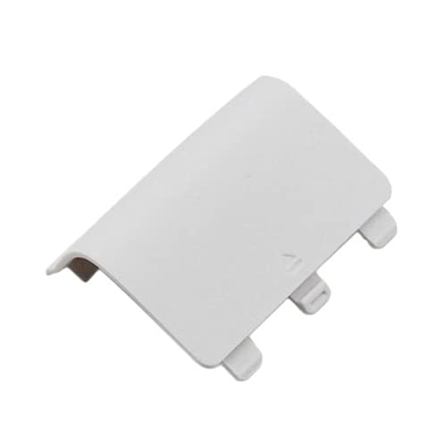 Replacement Battery Back Cover for Xbox Series S X Controller, Battery Door Lid Repair Shell 1 (White)