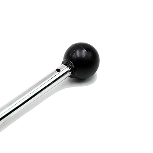 PRO BAT 135° Motorcycle Hand Control Gear Shift Lever Shifter 11mm | for 50cc 70cc 90cc 110cc 125cc 135cc 150cc 200cc 250cc Mini Quad ATV Bike Dune Buggy - color: silvery