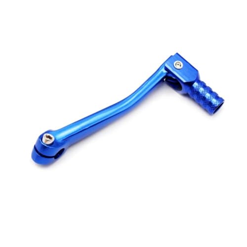 PRO BAT 11mm/0.43'' Motorcycle Gear Shift Lever + 22mm Hand Grips | For 50cc 70cc 90cc 110cc 125cc 140cc 150cc 200cc 250cc Quad Pit Dirt Bike ATV Buggy Blue - color: Blue