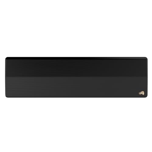 GLORIOUS Gaming Wooden Keyboard Wrist Rest (TKL) - White Ash Wood, Medium-Coarse Grain, Smooth Surface, Sweat & Oil Resistant, Easy Clean, Anti-Slip Rubber Base, 14" x 4" x 0.79" - Onyx - color: Onyx, size: Tenkeyless/TKL Keyboard Wrist Rest