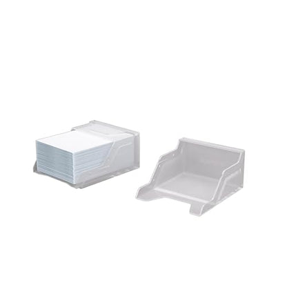 Gamegenic Bastion 50+ XL Deck Box - Compact, Secure, and Perfectly Organized for Your Trading Cards! Safely Protects 50+ Double-Sleeved Cards, White Color, Made - color: White