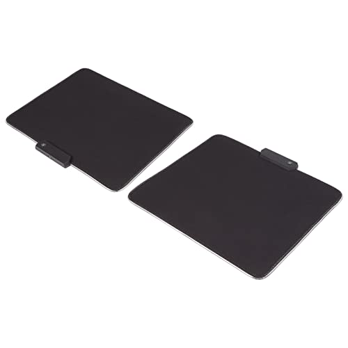 ciciglow RGB Gaming Mouse Mat Pad, 12 Light Modes USB Wired LED Gaming Mouse Mat, Nonslip Rubber and, 300x250x4mm, for, PC, Laptop, Desk