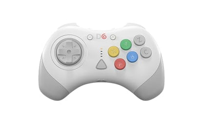 Retro Fighters D6 Dreamcast Wireless Controller for Switch/PC/Dreamcast, White - color: White