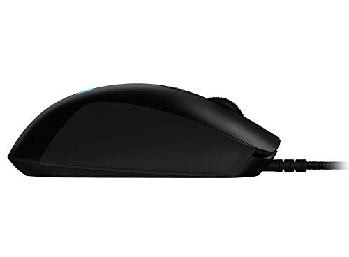 Logitech G403 Hero Wired Gaming Mouse, Hero 16K Sensor, 16000 DPI, RGB Backlit Keys, Adjustable Weights, 6 Programmable Buttons, On-Board Memory, Braided Cable, PC/Mac/Laptop - Black