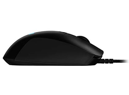 Logitech G403 Hero Wired Gaming Mouse, Hero 16K Sensor, 16000 DPI, RGB Backlit Keys, Adjustable Weights, 6 Programmable Buttons, On-Board Memory, Braided Cable, PC/Mac/Laptop - Black
