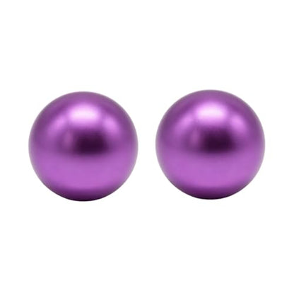 AKUYAO 2PCS/Set 35mm LB-35 M6 Metal Fight Stick Ball Head Arcade Joystick Ball Top Multi Color Replacement (Pink-Plated) - color: Pink-Plated