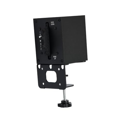 Meza Sim-Flight Simulator Trim Wheel Controller with Indicator, Desk Clamp Mount, Realistic Damping Feel, USB Plug and Play for MSFS 2020/2024, X-Plane and PC