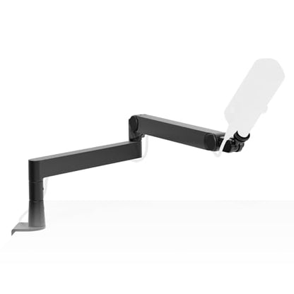 Elgato Wave Mic Arm Pro, Gas Spring Microphone Arm | Supports up to 3kg, Silent gas-spring adjustment, Hidden cable channels, Padded clamp, Compatible with most mic brands - color: Black